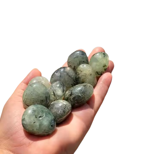 Prehnite Tumbled Crystal Stone