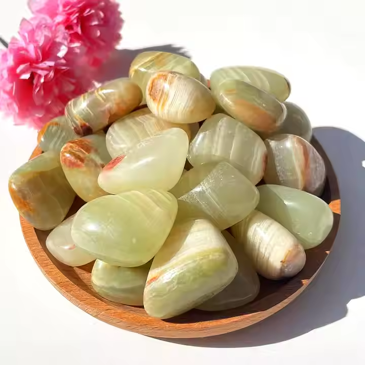 Afghanistan Jade Tumbled Crystal Stone