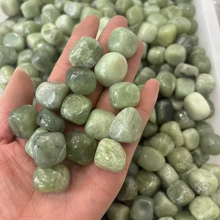Green Jade Tumbled Crystal Stone