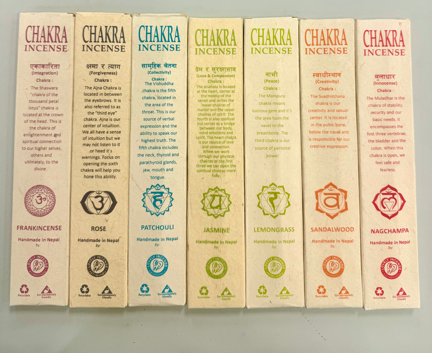 Chakra White Incense