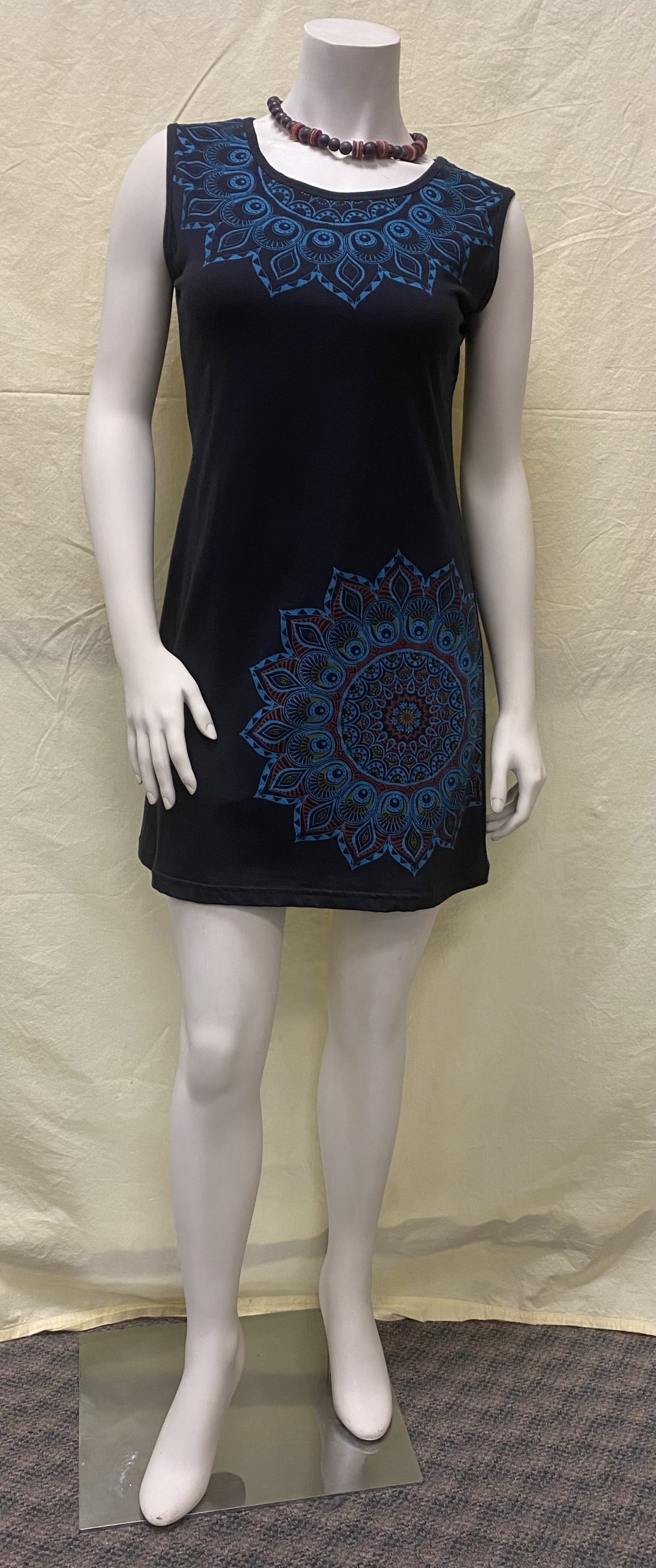 CT28 Cotton Printed Handwork  Top