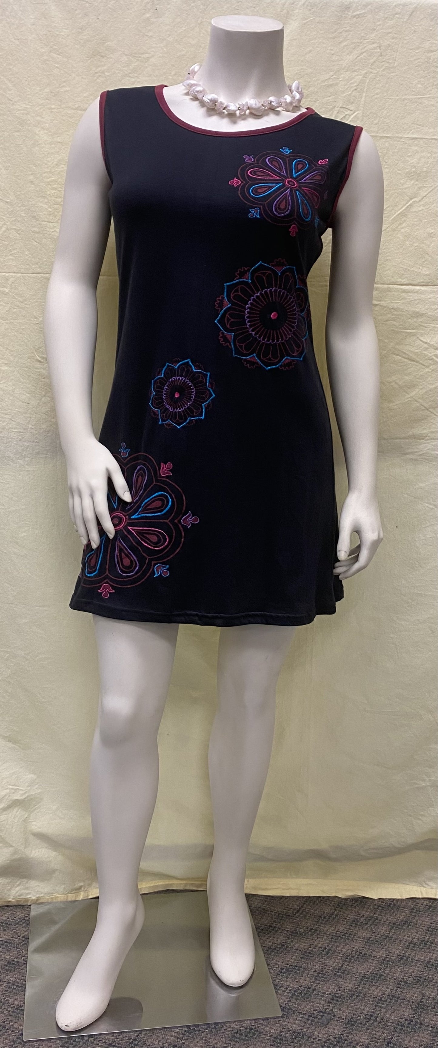 CT29 Cotton Printed Handwork  Top