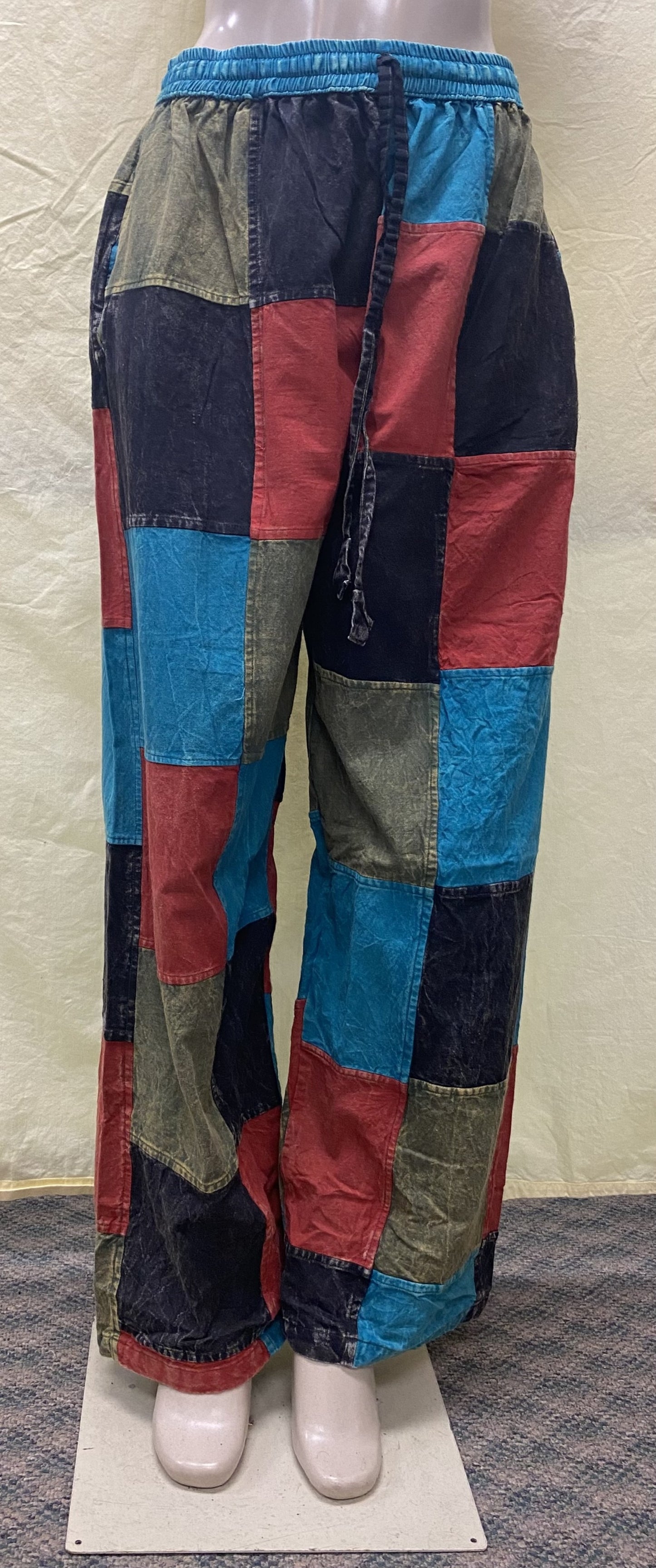 CP22 Unisex Colored Patched Cotton Pant