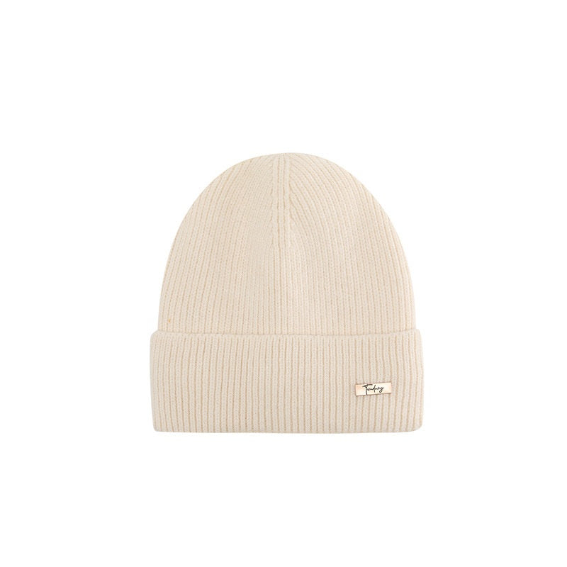 Winter Acrylic Warm Woolen Beanie Hat with Fleece