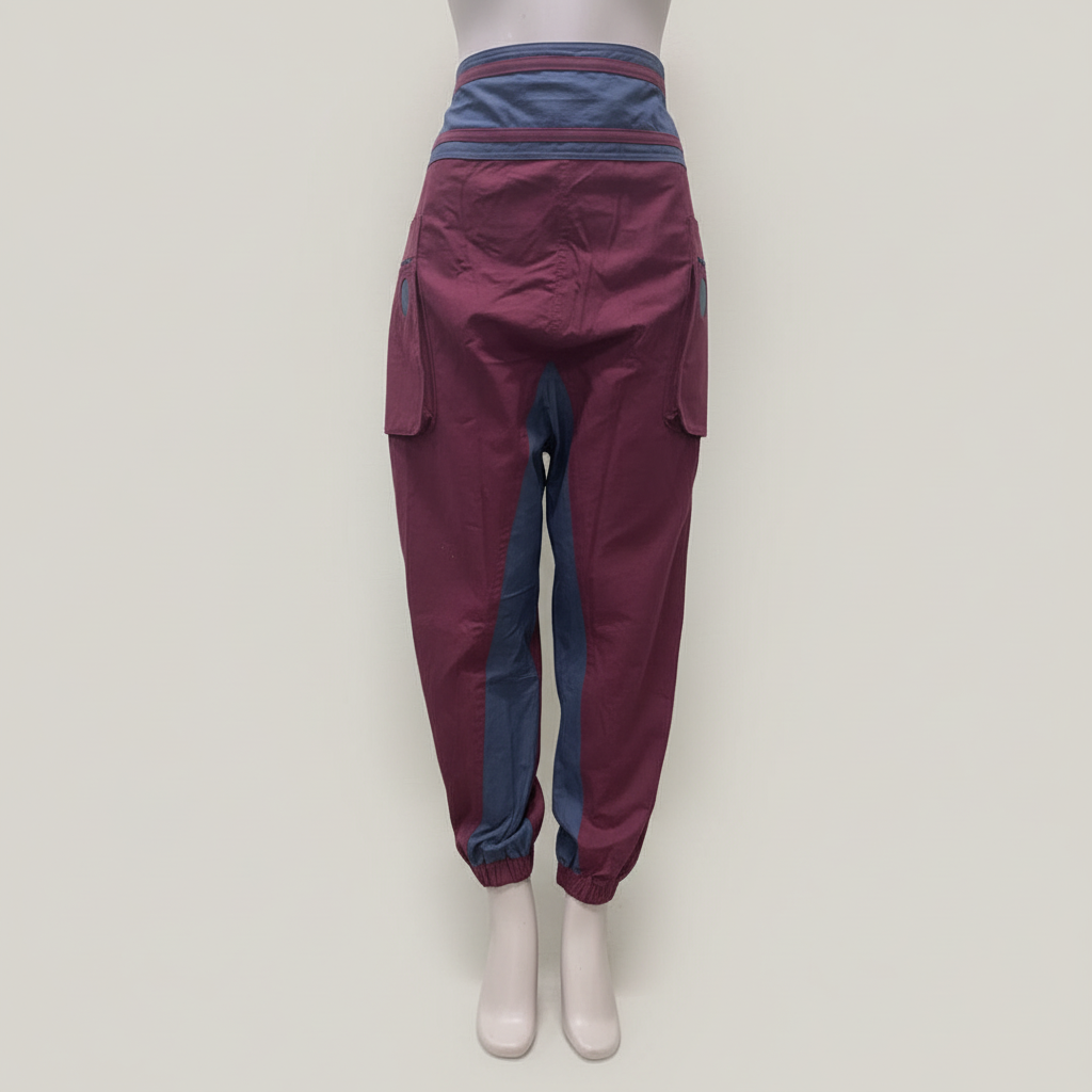 cp20 Red Gray colored Cotton Pant